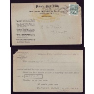 Canada-cover #4352a - 1c KEVII- Vancouver, BC- Oct 14 1910- Illustrated