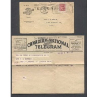 Canada-cover #4943-3c-Middlesex cnty-London,Ont-Canadian National Telegram