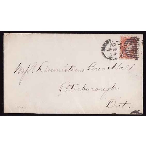 Canada-#12427 - 3c small queen - Montreal, CE duplex [ DPQ-530 ] -