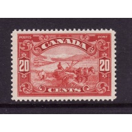 Canada-Sc#157-Unused 20c dark carmine-OG NH -1929-