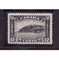 Canada-Sc#174-Unused 12c grey black Quebec Citadel-OG NH-1930