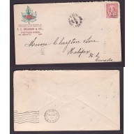 Canada-cover #4854 - 2c KEVII-Thetford Mines,Que-CC illustrated ad-Sp 30 1903-