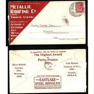Canada-cover #14109-2c-advert-Metallic roofing-York-Toronto-May 1 1908-