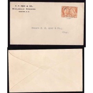 Canada-cover #11999-1c Jubilee-Moncton,NB cds-Oc 20 1897-1c franking