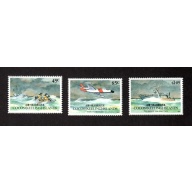 COCOS ISLANDS MNH SET OF 3 STAMPS SCOTT # 283 - 285 AIR-SEA RESCUE SERVICE