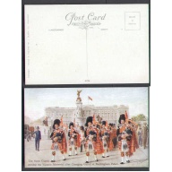 GB-cover #5429 -unused Patriotic-The Scots Guard-Buckingham Palace,London-