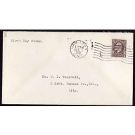 Canada-cover #12166-2c KGV-FDC-#196-Wentworth Cnty-Hamilton, Ont -