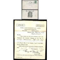 Canada-cover #4566-2c-advert-Saskatoon,Sask-portion of envelope is announcem