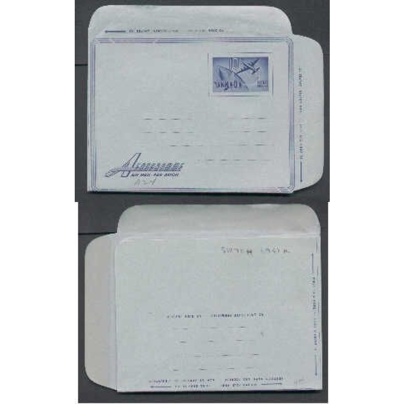 Canada-cover #5404 - 10c Airletter - unused - A24