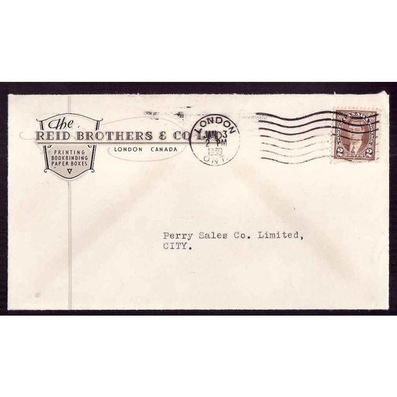 Canada-cover #13756-Illustrated-Reid Brothers Printing-Middlesex Cty-London,Ont