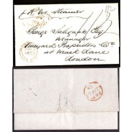 Canada-cover #9958 - Stampless folded letter [ consignment and sale of brandy arriving on
