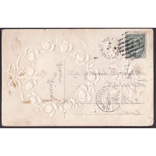 Canada-#9740-1c Edward-Waterloo cnty-Crosshill, Ont single broken circle-Mr