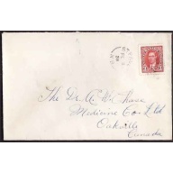 Canada-cover #10292 - 3c KGVI mufti - St Paul, NB -  Fe 3 1939