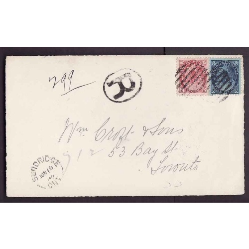 Canada-cover #4614-2c+5c regd[ front only ]-Parry Sound Dist-Sundridge,Ont-Jun 18