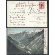 Canada-cover #4859-2c-p/c to Austria-Glacier,BC-Jun 28 1907-