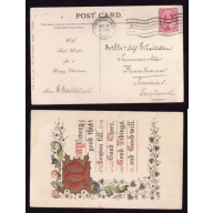 Canada-cover #12309a-2c Edward-p/c-England-York Cnty-Toronto,Ont-Dec12 1907-