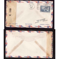 Canada-cover #14207– 6c-censored C.110-Halifax,NS-Apr 5 1942-