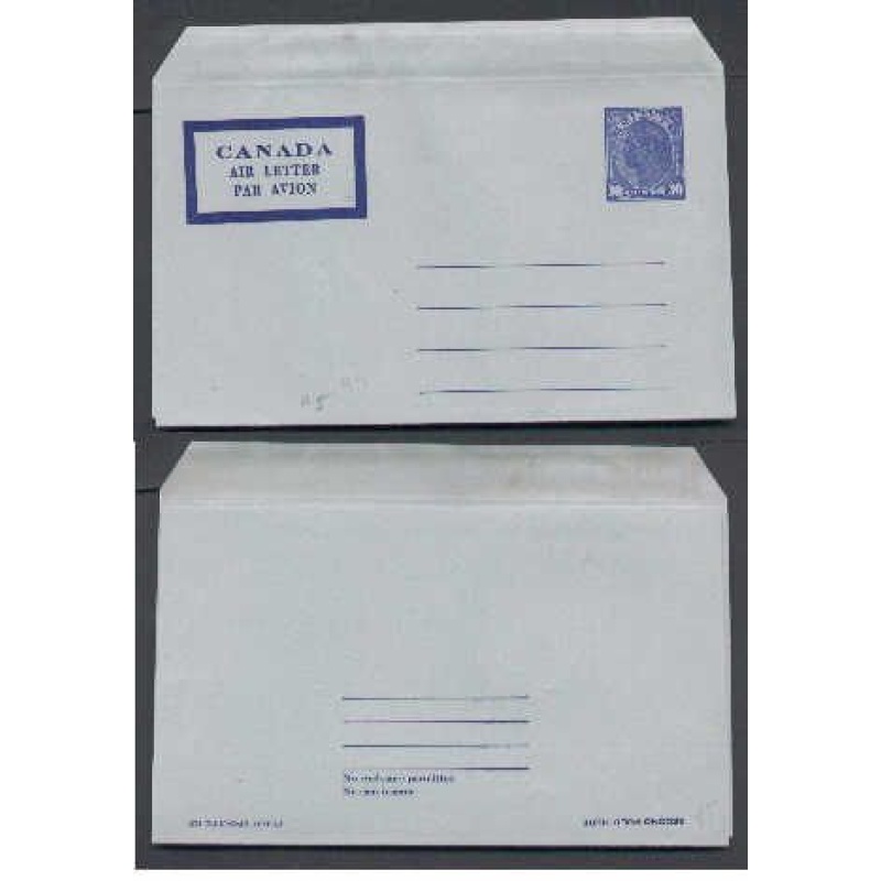 Canada-cover #5400 - 10c Airletter - unused - A5 -