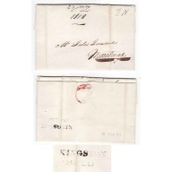 Canada-#11311 - one page stampless folded letter to Montreal - letter states " ....e
