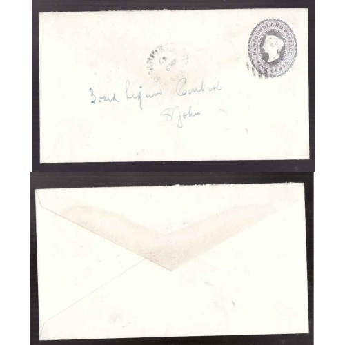 Newfoundland-#2540a - 5c Queen Victoria EN2 - Bell Island Mines / Bell Island Newfd - Mr