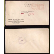 Canada-cover #14345-1c meter-Montreal,Quebec-nov 24 1944-Wartime