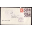 Canada-cover #13406-4c+10c(2) reg'd-York Cnty-Toronto Sub No 41-May 5