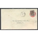 Canada-cover #4652-3c-Lambton Cnty-Brigden,Ont-Dec 18 1923-envelope is US