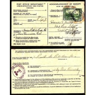 Canada-#9438 -10c Mount Hurd -AR card-York County-Toronto , Ont - Oc 1 1930