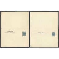 Canada-cover #5999-1c green&1c green CBN Medallion postal stationery-P64a unused -