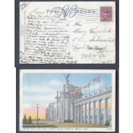 Canada-#9663 - 3c KGVI war on p/c to Paris-York County-Toronto,Ont-Nov 13