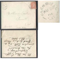 Canada-#8330-3c Small Queen-Leeds Cty-Glen Buell,Ont-Au 28 1894