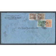 Canada-#8951 - 8c+2c(2)+1c KGV Pictorial reg'd-York Cnty-Toronto,Ont-Dec