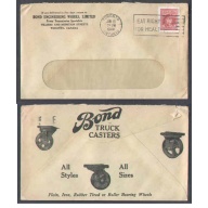 Canada- #8820-4c KGVI War-York County-Toronto,Ont-Jun 13 1944-slogan "