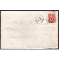 Canada-cover #10254-3c medallion-Lake Baker, NB  - De 19 1934 -