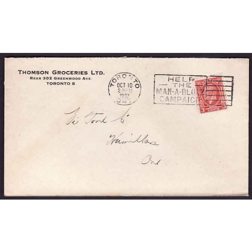 Canada-#10632 - 3c KGV Ottawa Conference - York County - Toronto, Ont - Oc