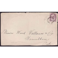 Canada cover #10866-2c Numeral- [front only]-Muskoka dist.-Baysville, Ont-Jy 3