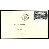 Canada-#10838 - 5c Royal William on FDC [#204]- Victoria, BC - Aug 17 1933  -