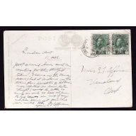 Canada-#11072 - 1c(2) Admirals on p/c - Grand Trunk Ry Stn/London Ontario [