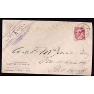 Canada-#11206 - 3c Numeral on illustrated advertising cover "D.C. Kirk wholesale