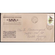 Canada-#11512 - 6c White Throated Sparrow on Illustrated "Northwestern Utilities