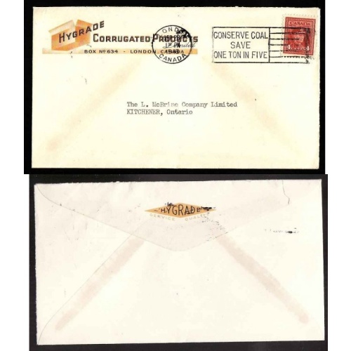 Canada-cover #13727-Illustrated-Hygrade Corrugated-Middlesex Cnty-London