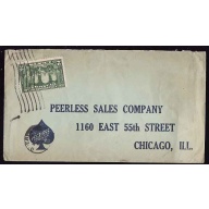 Canada-#11566 - 2c Confederation on Illustrated advertising cover "Peerless Sales