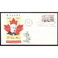 Canada-#12584 - 5c George Brown on an Overseas Mailer FDC [ #484 ]with an