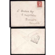 Canada-cover #12515-3c-Simcoe cnty-Collingwood-Brandon, Man squared