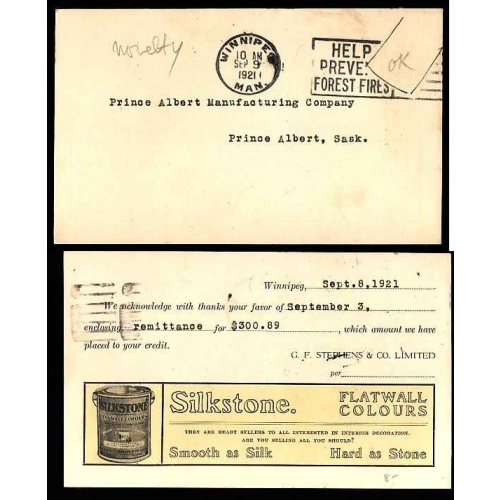 Canada-#12482 - no franking [ no postage due ? ] - Winnipeg, Man - Sep 9 1921