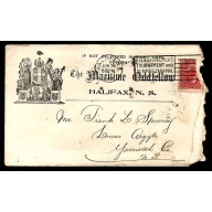 Canada-#13074 - 2c Admiral on an illustrated advertising cover "The Maritime Oddf