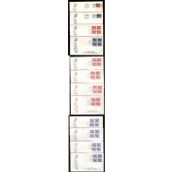 Canada-cover #11888-3c,5c 1964 Christmas-Winnipeg tagging-12 cacheted FDCs -