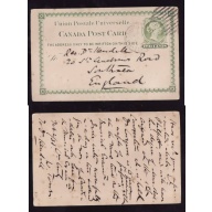 Canada-cover #13981-2c UPU-York-Bathurst St, Toronto duplex-A10-PM Fe 2 ??-