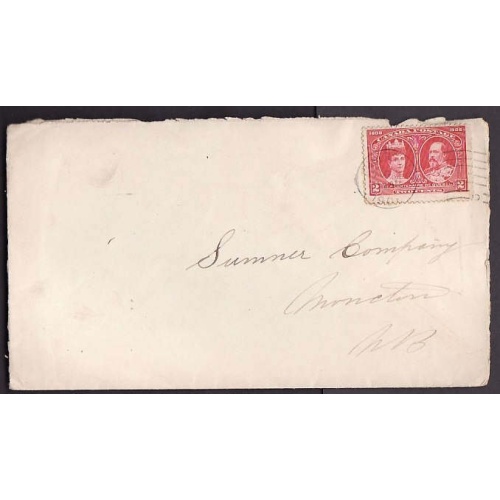 Canada-cover #10039 - 2c Tercentenary - Amherst , NS - Au 5 1908