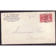 Canada-cover #10070-2c Tercentenary-St. Paul's,NB single broken circle-Au 13